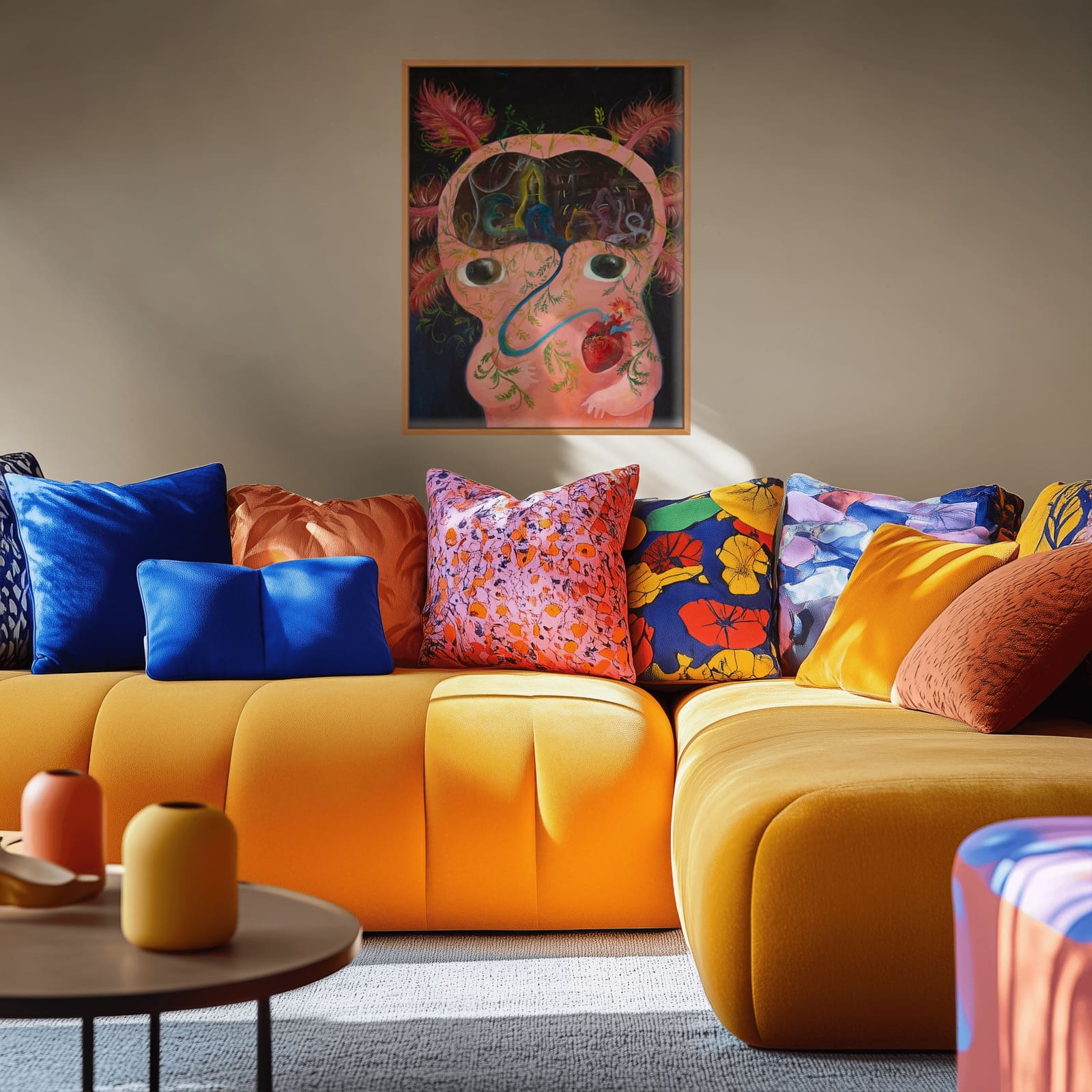 Colapso inminente, shown in a room