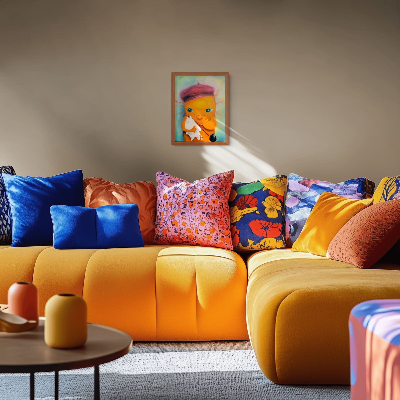 ¿Quién, yo?, shown in a room