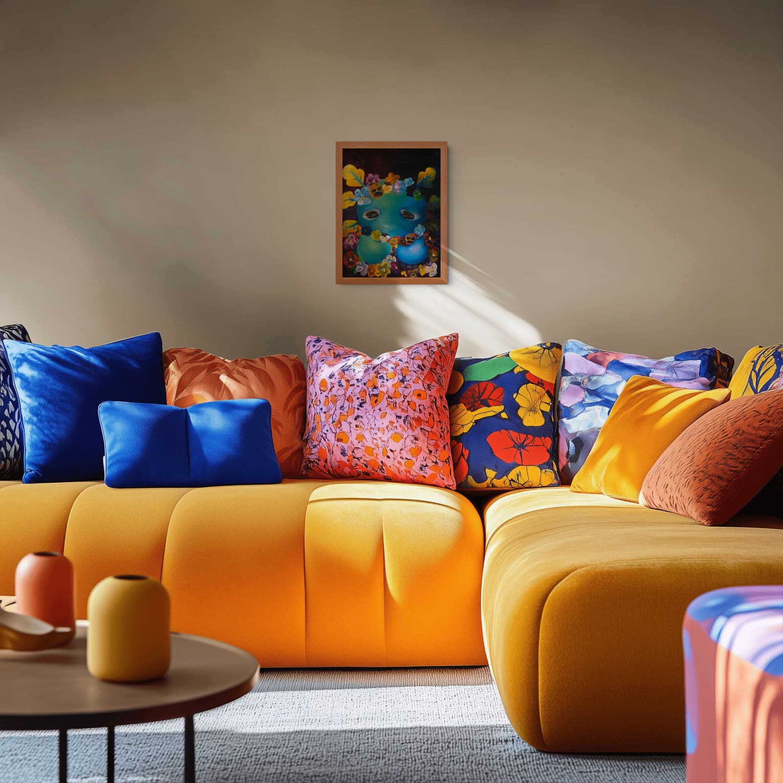 Sobrepensamiento, shown in a room
